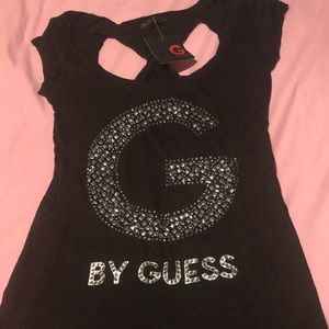 Brand new G by Guess top size small bow tie back